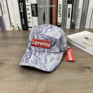 supreme棒球帽软顶帽子男女同款百搭鸭舌帽