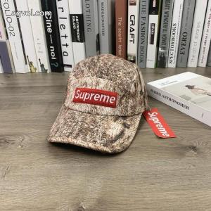 supreme棒球帽软顶帽子男女同款百搭鸭舌帽