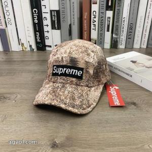 supreme棒球帽软顶帽子男女同款百搭鸭舌帽