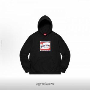 Supremeアルファベットロゴプリント連帽にスエードのアメリカントレンドパーカー