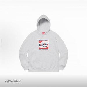 Supremeアルファベットロゴプリント連帽にスエードのアメリカントレンドパーカー