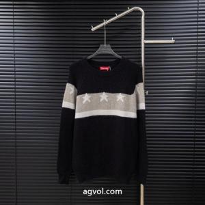 supremeペンタゴンキルティングニットロングセーター