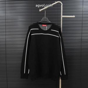 SUPREMEキリンアームニット長袖セーター
