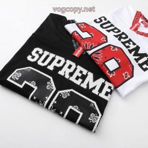 ラフでこなれ感! 国内即納 特価高品質半袖TシャツSUPREMEブランド 通販 激安