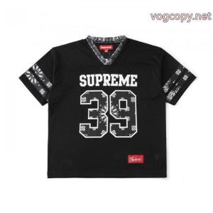 ラフでこなれ感! 国内即納 特価高品質半袖TシャツSUPREMEブランド 通販 激安
