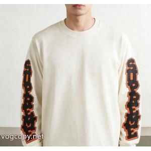 シュプリーム今年流行 優しげな高級人気色 韓国高級服長袖Tシャツブランド コピー 販売 