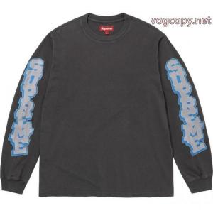シュプリーム今年流行 優しげな高級人気色 韓国高級服長袖Tシャツブランド コピー 販売 