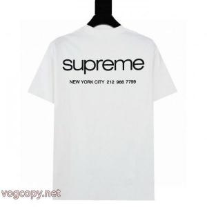 SUPREMEブランド アクセサリー 激安個性派  人気ブランド 全国無料品質保証半袖Tシャツ