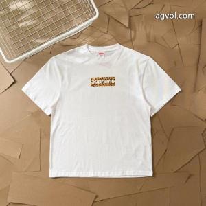 SUPREMEブランド コピー 優良店半袖Tシャツ完売目前 切り売り販売 超高機能