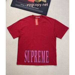 Supreme WEEK 5 Cracked Stretch S/S Topひび割れ半袖Tee男女同型カップルは相性抜群