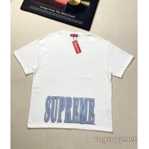 Supreme WEEK 5 Cracked Stretch S/S Topひび割れ半袖Tee男女同型カップルは相性抜群