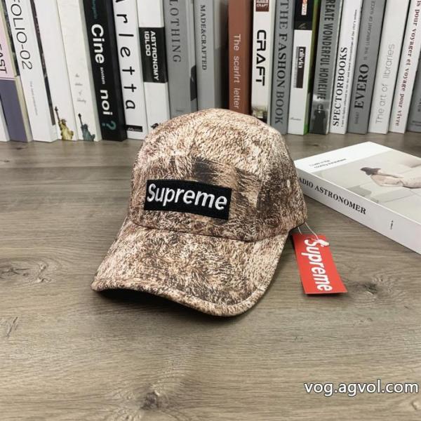 supreme棒球帽软顶帽子男女同款百搭鸭舌帽 0 