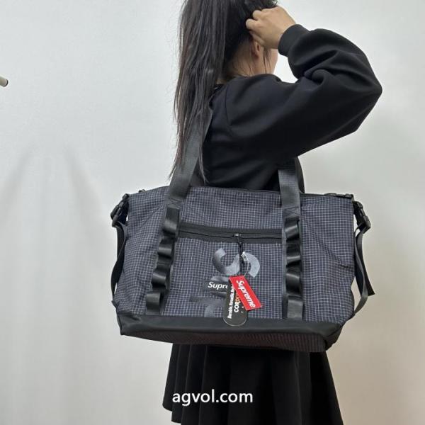 Supremeアルファベットトートバッグ斜めショルダーバッグチェック柄ショルダーバッグ 2