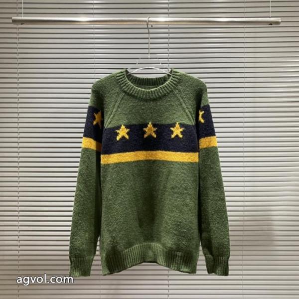 supreme胸元ストライプペンタゴンジャカードラウンドネックセーター 5