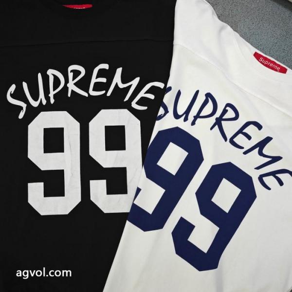 2025新作Supremeクラシック99アルファベットロゴプリントカジュアルカップル長袖Tシャツ 5
