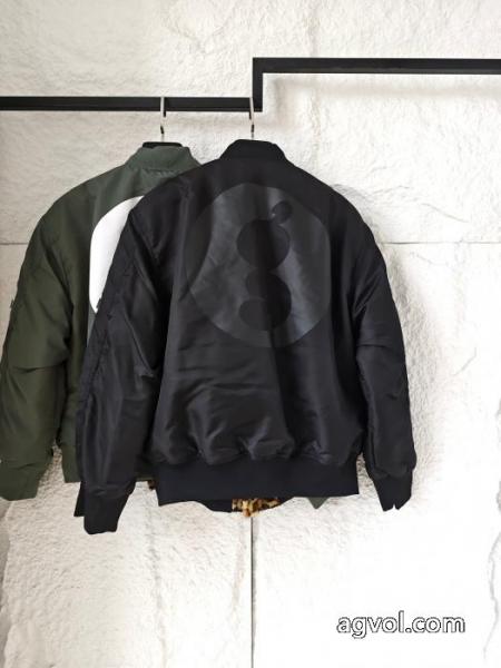 Supremeアップリケロゴ柄ジッパー開閉長袖ジャケットジャケット男女同型 2