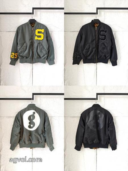 Supremeアップリケロゴ柄ジッパー開閉長袖ジャケットジャケット男女同型 4