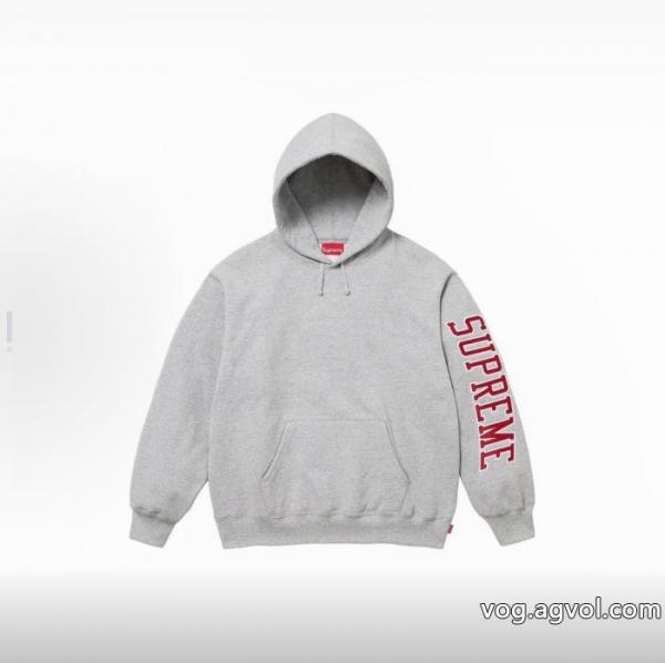 Supremeアメリカントレンドキリンアームロゴプリントドローキャップパーカー 0