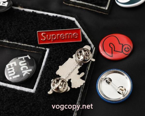 Supremeアップリケロゴ柄ジッパー開閉長袖ジャケット男女同型 6