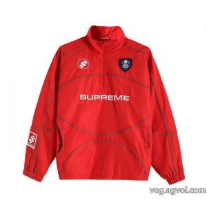 Supreme3Mリフレクターハーフジッパーのブルゾン男女同型