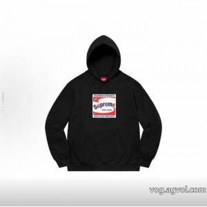 Supremeアルファベットロゴプリント連帽にスエードのアメリカントレンドパーカー