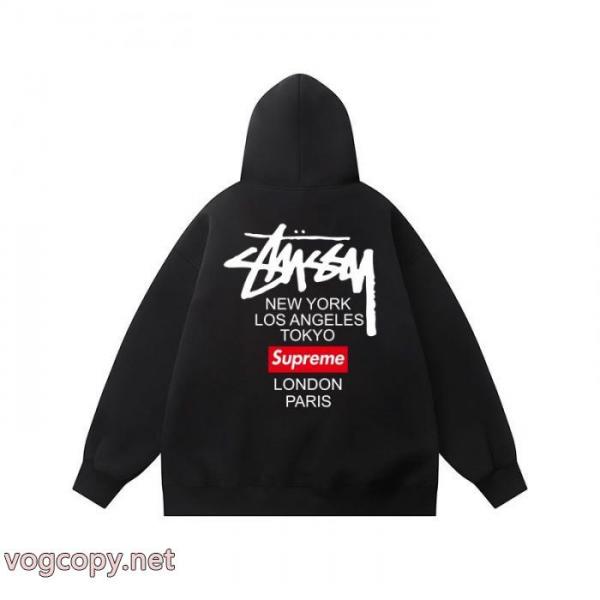コピー 商品 ブランドSUPREMEオシャレ上級者に 高級感に溢れ 気軽に着れるパーカー 1