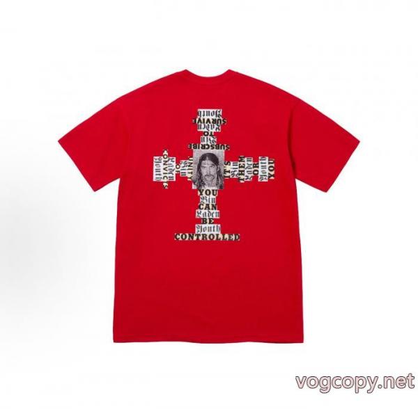 コピー 通販数量限定超特価 抜群の雰囲気が作れる! 魅力ファッションSUPREME半袖Tシャツ 5