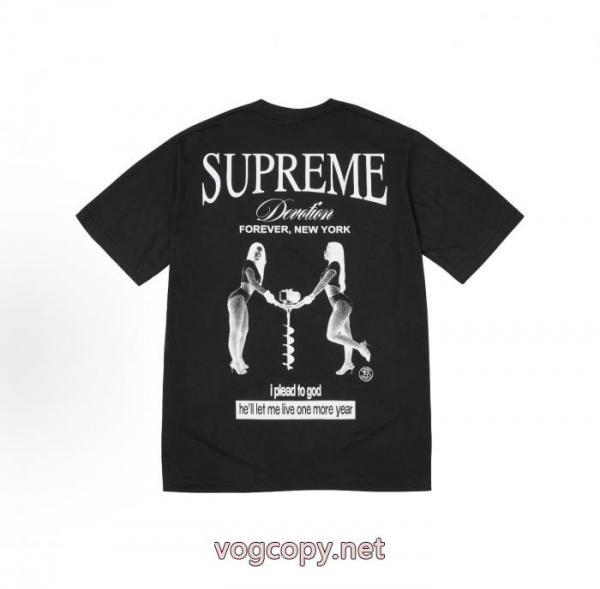 半袖Tシャツ極力最安値 速達便発送 VIPセールで入手 大人気シュプリームブランド 激安 4