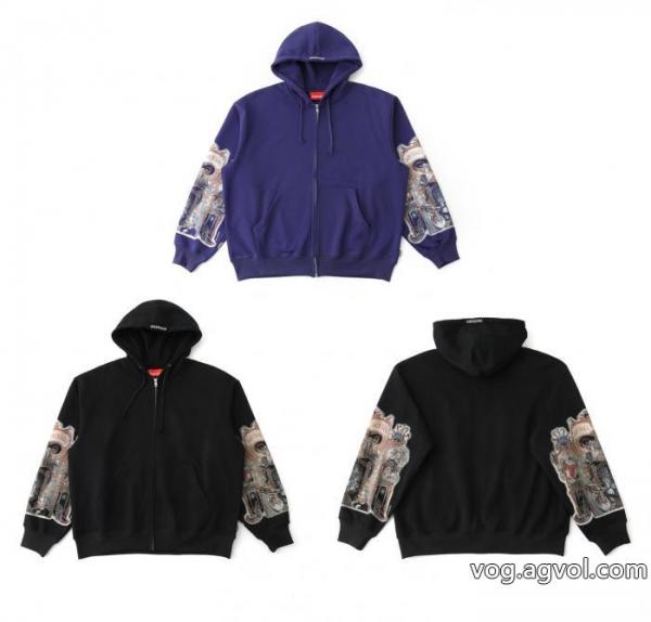 爆発的人気 大胆なスリット上品 個性的なアイテムSUPREMEコピー ブランド 優良パーカー 0 