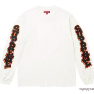 シュプリーム今年流行 優しげな高級人気色 韓国高級服長袖Tシャツブランド コピー 販売 