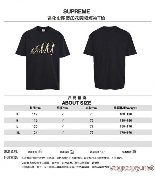 半袖Tシャツブランド 通販店控えめにしてヘルシーな印象 特価高品質 独特SUPREME 2