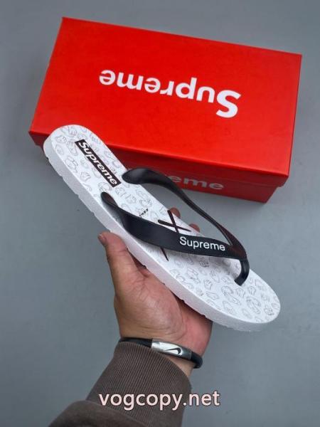 通販 ブランドスリッパ特別入荷可愛い 落ち着きある 今っぽいトレンドSUPREME. 1