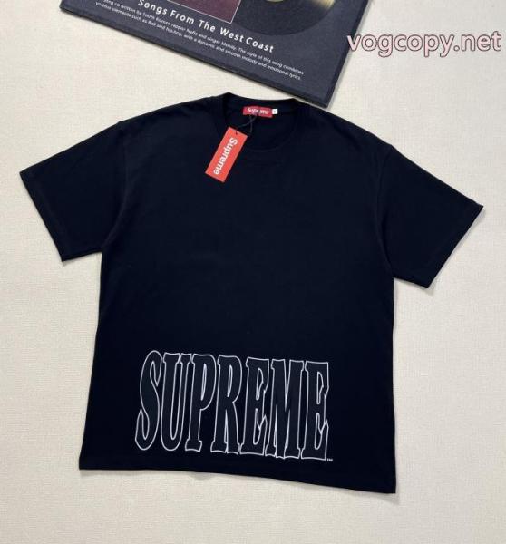 Supreme WEEK 5 Cracked Stretch S/S Topひび割れ半袖Tee男女同型カップルは相性抜群 5 