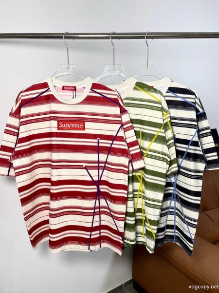 Supreme美潮シート刺繍重ポンド明糸デザイン感半袖Tee 0