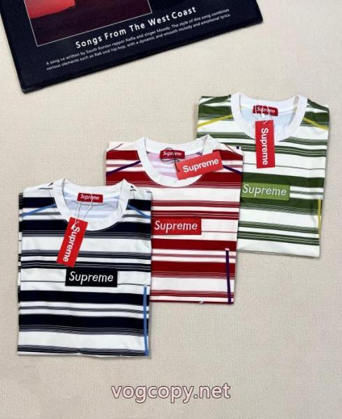 Supreme美潮シート刺繍重ポンド明糸デザイン感半袖Tee 1