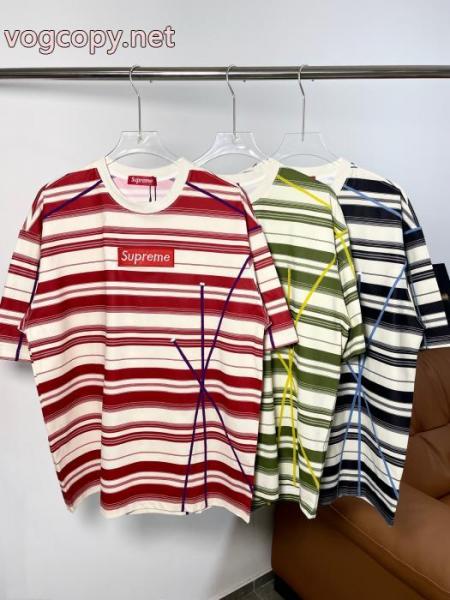 Supreme美潮シート刺繍重ポンド明糸デザイン感半袖Tee 2