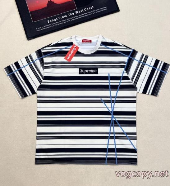 Supreme美潮シート刺繍重ポンド明糸デザイン感半袖Tee 3