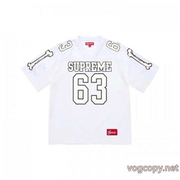 Supreme 25 fw BonesフットボールJerseyメッシュユニホーム半袖アメリカ人男女同型 2