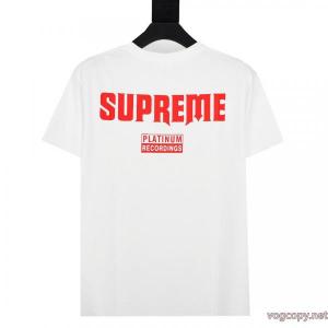 Supreme 22 SS Still Talking Teeバックロゴアルファベットプリント半袖Tシャツ